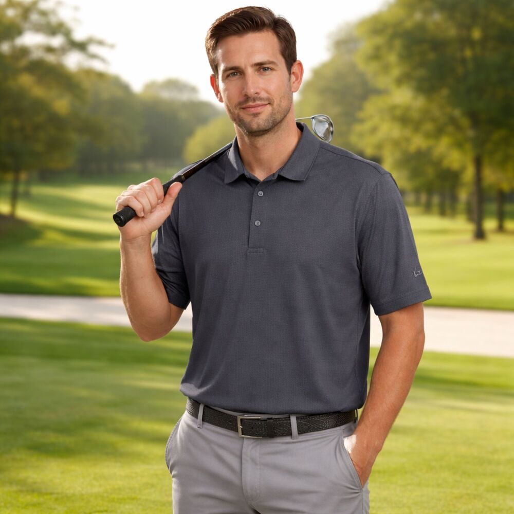 PGA Tour Motionflux 360 Performance Golf Polo Stretch XXL Gray Golfcore Classic